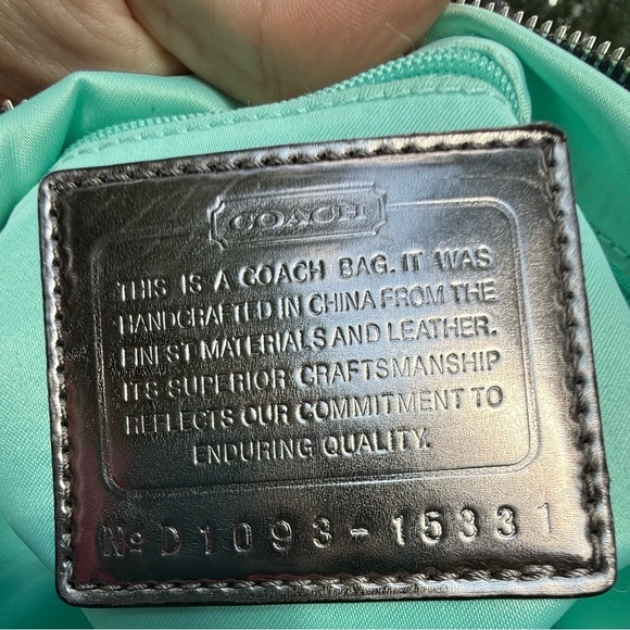 ▶️ Coach ◀️ Poppy Large Pop Op 🔥3 NICE Hang Tags Included - Picture 13 of 17